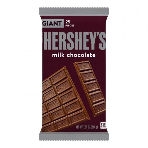 Hersheys Milk Chocolate Bar 214g Coopers Candy