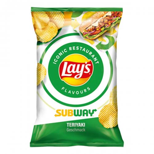 Köp Lays Subway Teriyaki Flavour 150g hos Coopers Candy