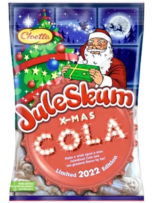 Köp Cloetta Juleskum Cola 100g hos Coopers Candy