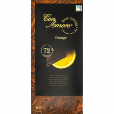 Con Amore Dark Chocolate Orange 100g (BF: 2023-05-03) Coopers Candy