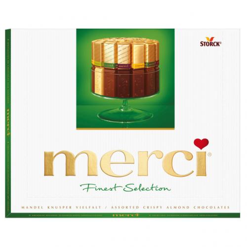 Merci Grn - Crispy Almond Variety 250g Coopers Candy