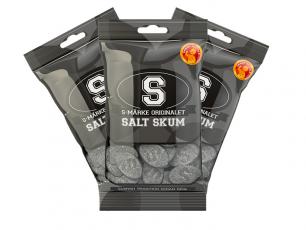 S-Märke Salt Skum 70g x 3st Coopers Candy
