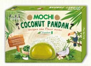 Bamboo House Mochi Coconut Pandan 180g (BF: 2024-04-22) Coopers Candy