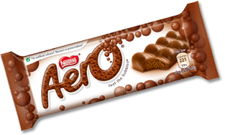 Aero Bubbly Milk Chocolate Bar 36g Coopers Candy
