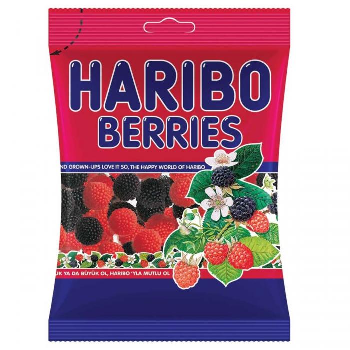 Köp Haribo Berries 80g hos Coopers Candy