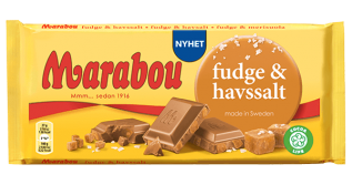 Marabou Fudge & Havssalt 185g Coopers Candy