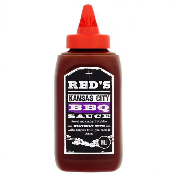 Köp Reds Kansas City BBQ Sauce 320g hos Coopers Candy