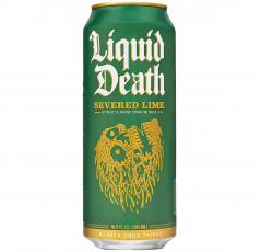 Liquid Death Sparkling Water Severed Lime 500ml Coopers Candy