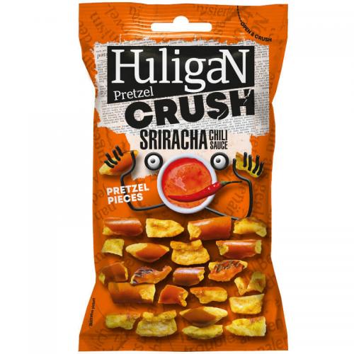Huligan Pretzel Crush - Sriracha Chili Sauce 65g Coopers Candy