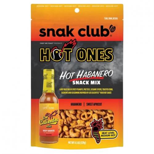 Snak Club Hot Ones Hot Habanero Snack Mix 57g Coopers Candy