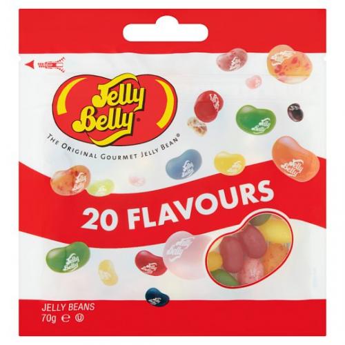 Köp Jelly Belly 20 Flavours 70g hos Coopers Candy