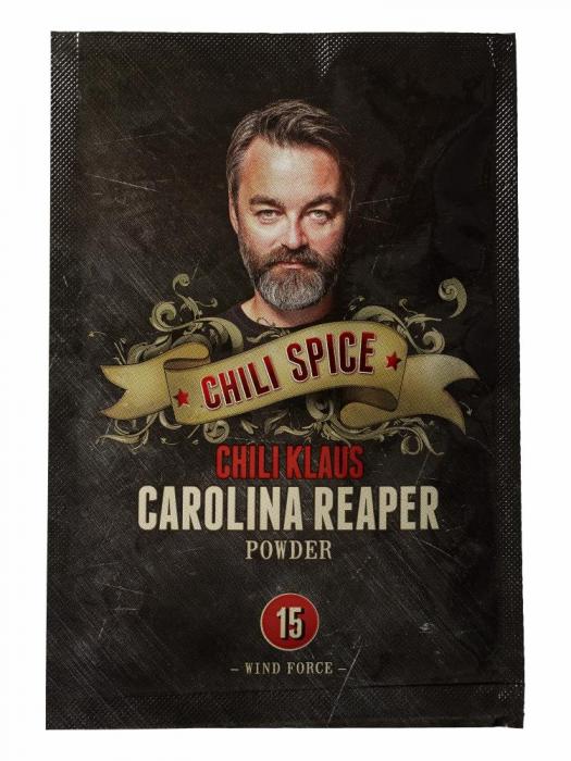 Köp Chili Klaus Carolina Reaper Chili Powder 12g hos Coopers Candy