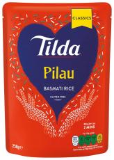 Tilda Pilau Steamed Basmati Rice 250g Coopers Candy