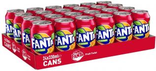 Fanta Fruit Twist 330ml x 24st Coopers Candy