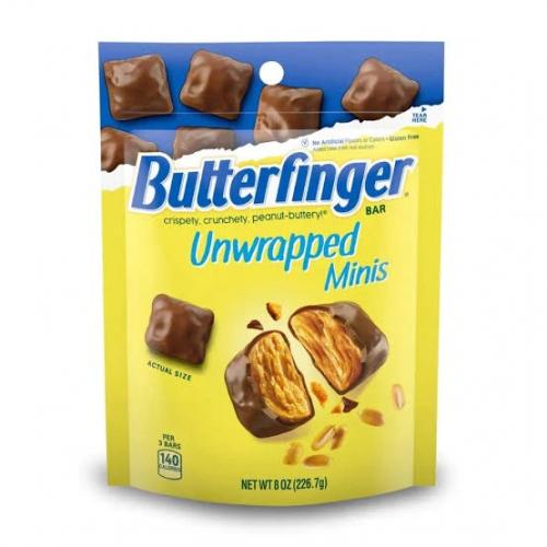 Butterfinger Unwrapped Minis 226g Coopers Candy