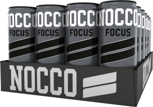 NOCCO Focus Ramonade 33cl x 24st (helt flak) Coopers Candy