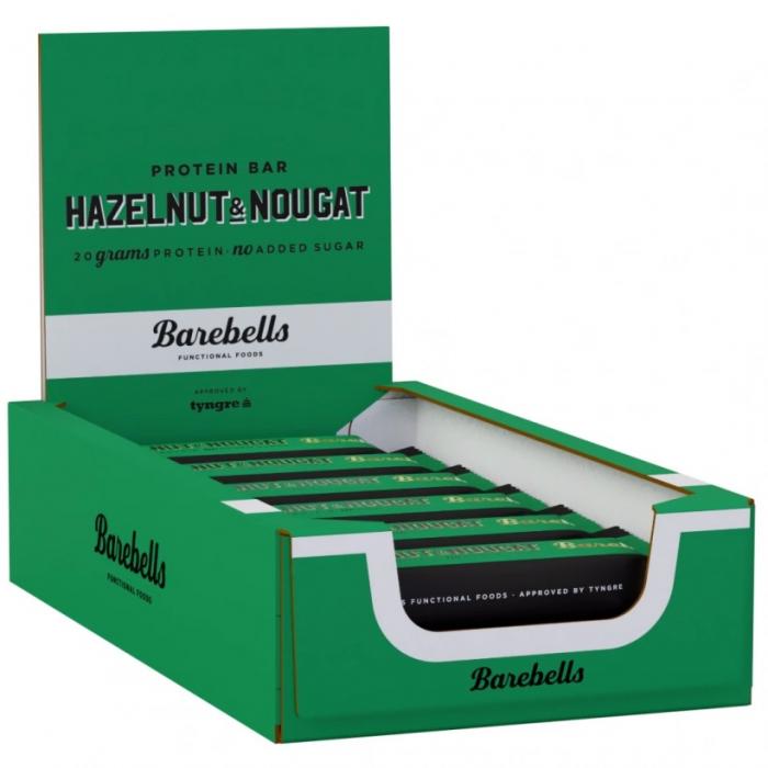 Köp Barebells Protein Bar Hazelnut & Nougat 55g x 12st (hel låda) hos