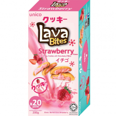 Lava Bites Strawberry Cookies 200g Coopers Candy
