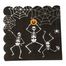 Servetter Halloween Skelett 16-pack Coopers Candy