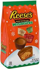 Reeses Peanut Butter Miniatures Xmas 966g Coopers Candy