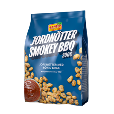Exotic Snacks Jordnötter Smokey BBQ 200g Coopers Candy
