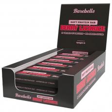 Barebells Soft Bar Berry Licorice 55g x 12st (hel låda) Coopers Candy
