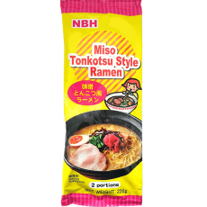 NBH Miso Ramen Tonkotsu (2 Portioner) 220g Coopers Candy