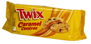 Twix Soft Centre Biscuits 144g Coopers Candy