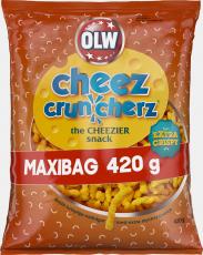 OLW Cheez Cruncherz Maxibag 420g (BF: 2024-07-15) Coopers Candy