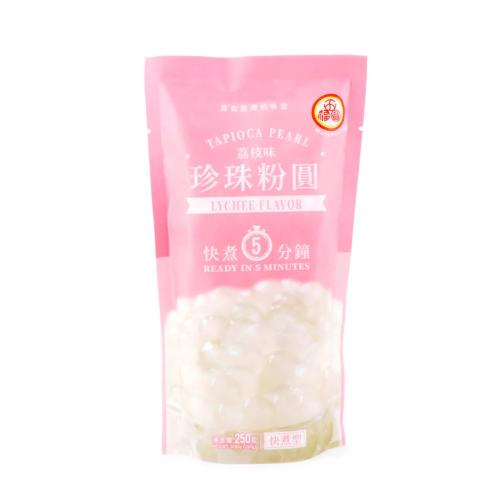 Wufuyuan Tapioca Pearl - Lychee 250g Coopers Candy