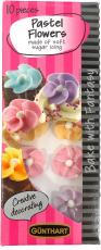 Gunthart Sockrade Blommor Tårtdekoration 10-Pack 13g Coopers Candy