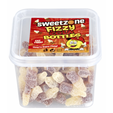 Sweetzone Tubs Fizzy Cola Bottles 170g Coopers Candy