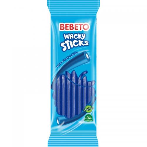 Bebeto Wacky Sticks - Cool Raspberry 180g Coopers Candy