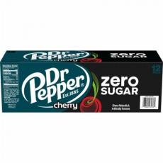 Dr Pepper Cherry Zero Sugar 355ml x 12st Coopers Candy