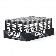 GAAM Energy - Blackcurrants 33cl x 24st (helt flak) Coopers Candy