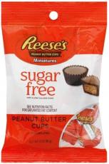 Reeses Zero Sugar Peanut Butter Cup Miniatures 85g Coopers Candy