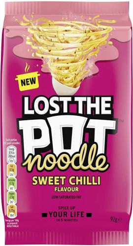 Pot Noodle Lost The Pot Sweet Chilli 92g Coopers Candy