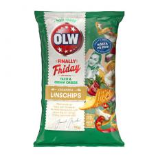 OLW Linschips Taco & Cream Cheese 90g Coopers Candy