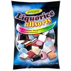 Woogie Liquorice Allsorts 400g Coopers Candy