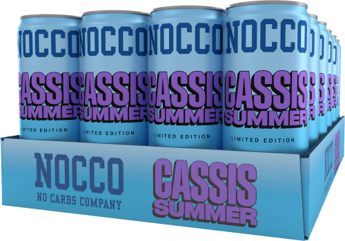 NOCCO Summer Edition 2 - Cassis Summer 33cl x 24st (helt flak) Coopers Candy