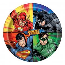 Papperstallrikar Justice League 8-pack Coopers Candy