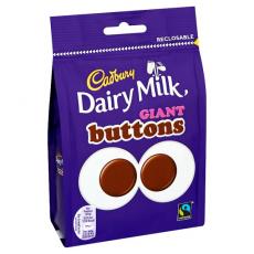 Cadbury Dairy Milk Giant Buttons 95g Coopers Candy