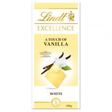 Lindt Excellence White Vanilla 100g Coopers Candy