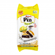 Tan Hue Vien Pia Cake - Durian & Black Sesame 400g Coopers Candy