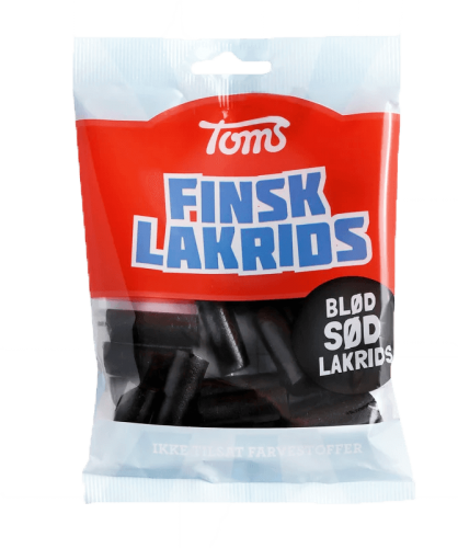 Toms Finsk Lakrids 130g Coopers Candy