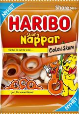 Haribo Nappar Stora Cola Skum 170g Coopers Candy