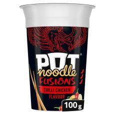 Pot Noodle Fusion Chilli Chicken 100g (BF: 2023-03-31) Coopers Candy