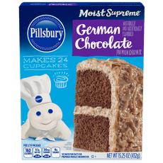 Pillsbury Moist Supreme German Chocolate Cake Mix 432g Coopers Candy