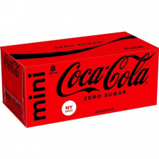 Coca-Cola Zero Mini Burk 15cl 8-Pack Coopers Candy