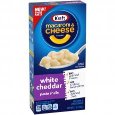 Kraft Macaroni & Cheese White Cheddar 207g (BF: 2023-05-25) Coopers Candy